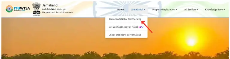 Jamabandi Nakal for Checking